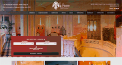 Desktop Screenshot of lapassionhotel.com